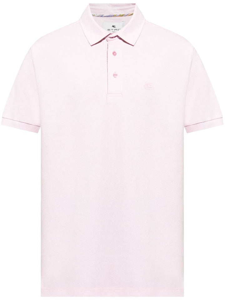 Etro Polo - Pink & Purple | 259317c790aebceca8d1abed5f20302aee82e041