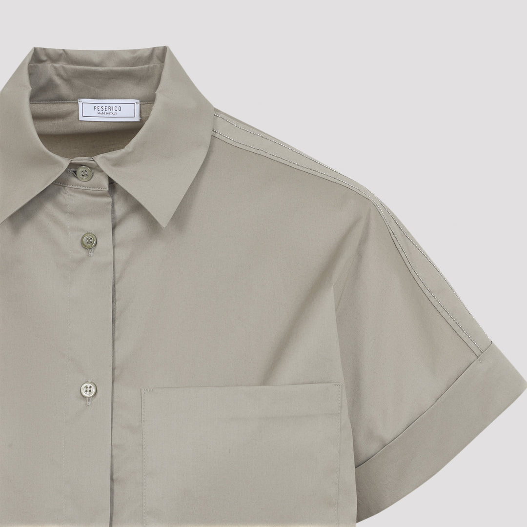 Peserico Shirts - Green | 5f73e8670e31a504b8fa59cfa2227a19e06cba92