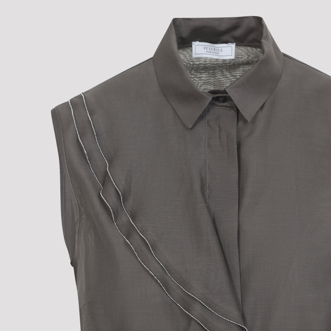 Peserico Tops - Brown | 6bb834bb8a281a9406be055cfe9931761b69e8fd