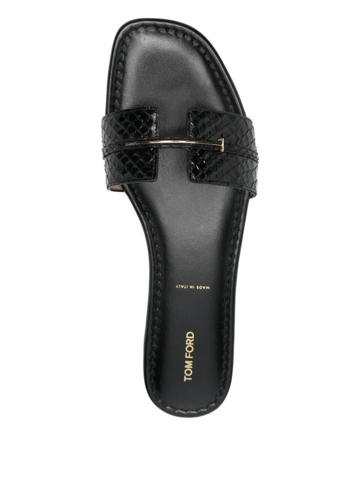 Tom Ford Sandals - Black | 5058efd3d746fb9a124d80081ac43d2e209dee3b