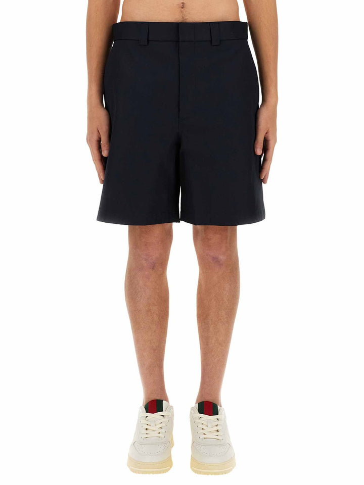 Gucci Shorts - Blue | 3e3836c39b332396e7fc8f07207d020429ac5b47