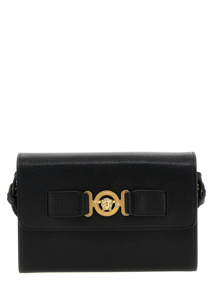 Medusa Biggie Crossbody Bags Black