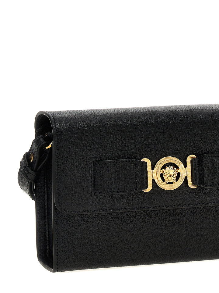 Medusa Biggie Crossbody Bags Black