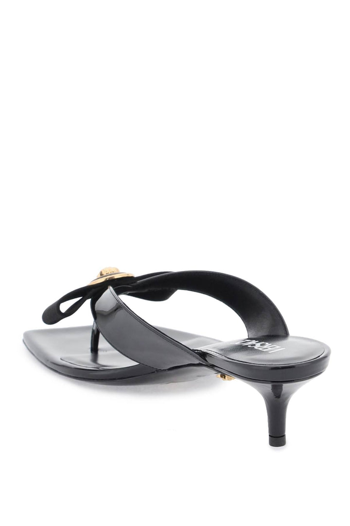 Gianni Ribbon Thong Mules