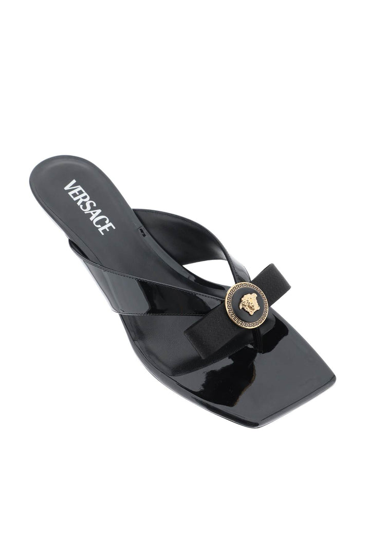 Gianni Ribbon Thong Mules