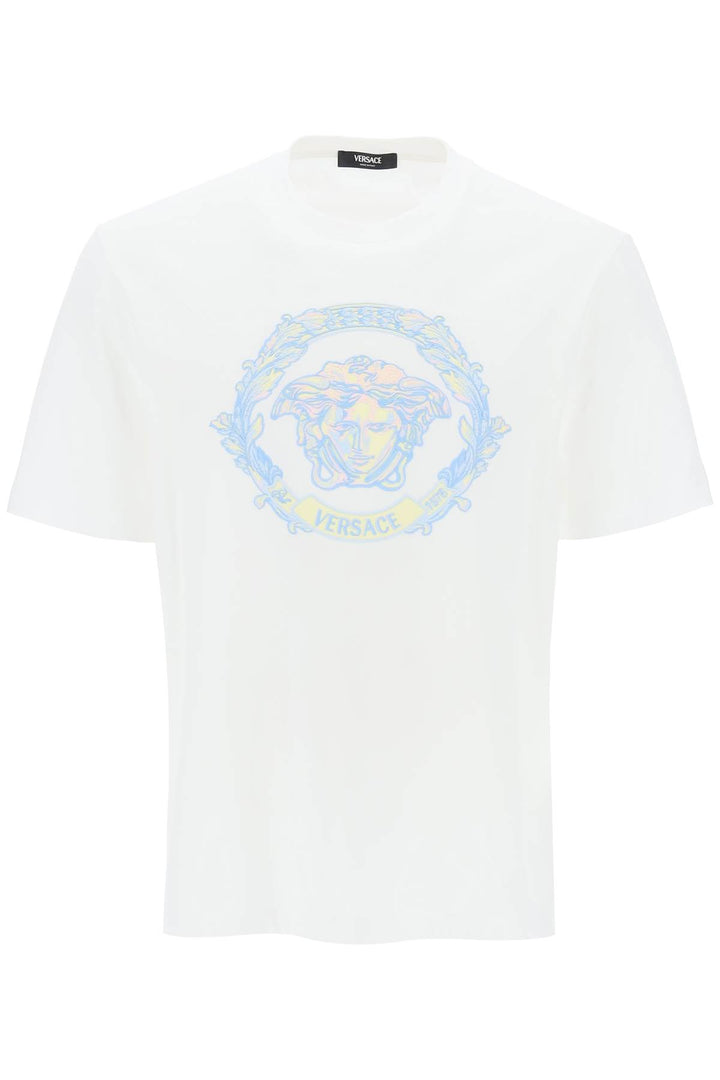 T Shirt Ricamo Medusa