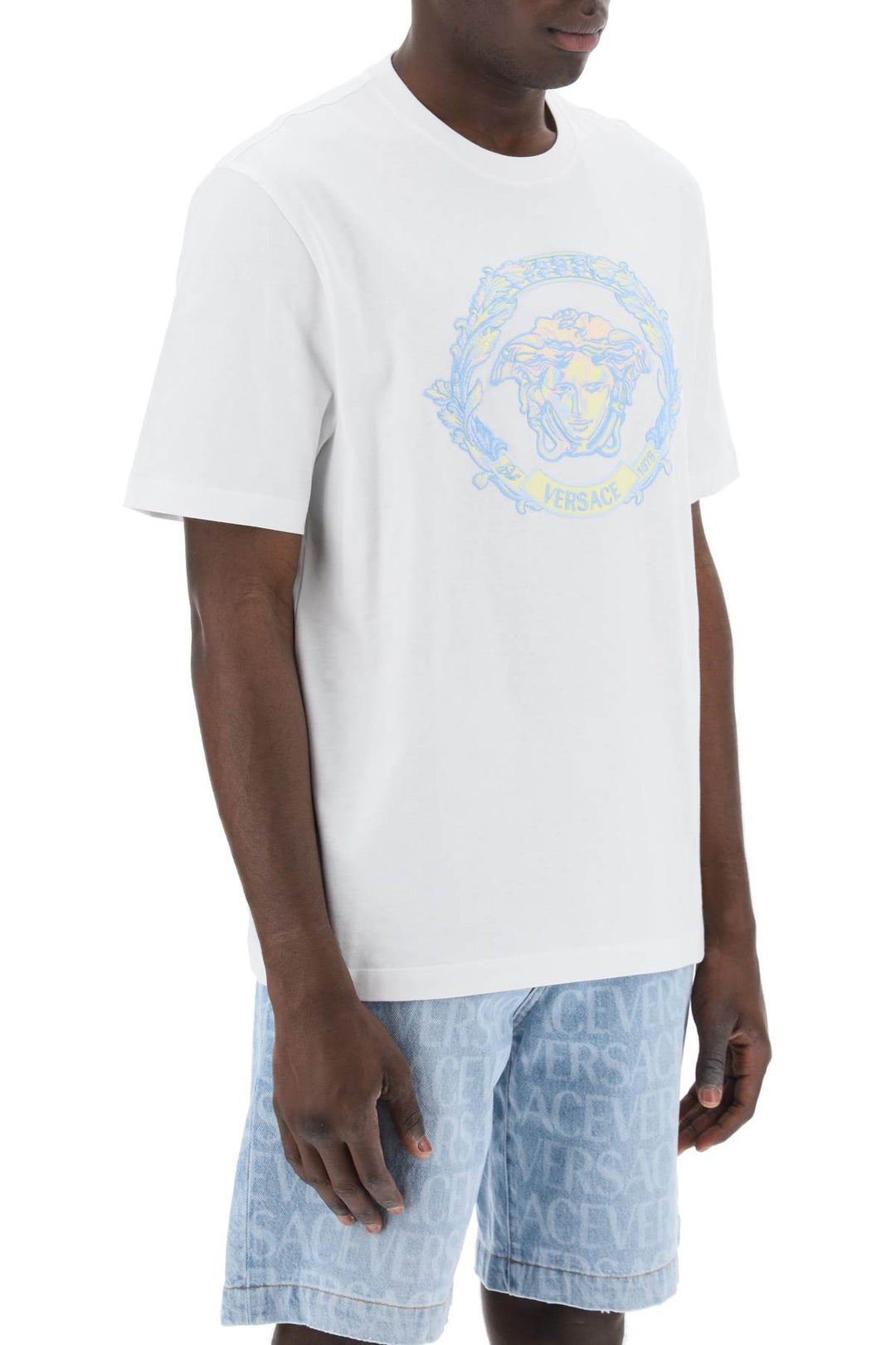 T Shirt Ricamo Medusa