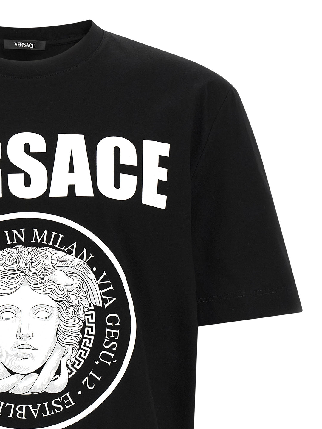 Versace Medusa Rock T-shirt - White/Black | 53ac425f134dead2ac9565db96d6395ad8223a2a