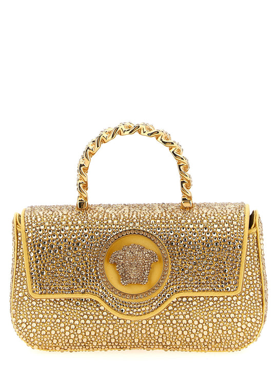 La Medusa Hand Bags Gold