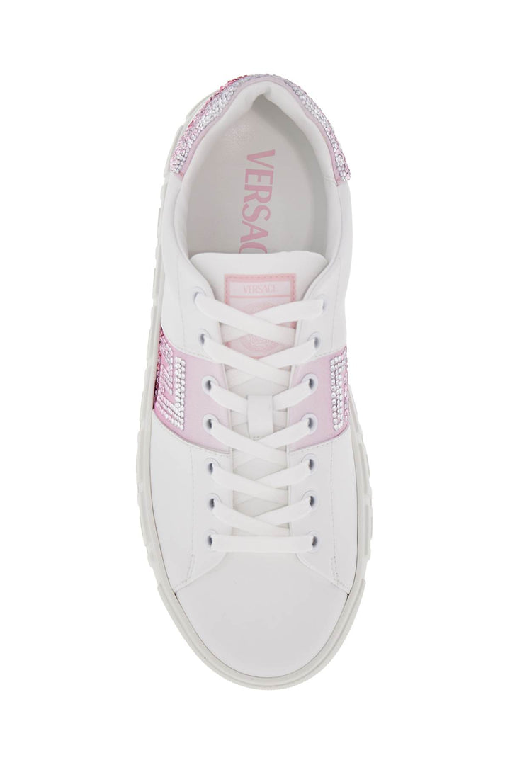 'Greca Crystal Sneakers