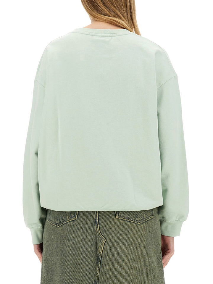 Ganni Sweatshirts - Green | Wanan Luxury