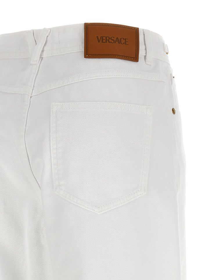 Versace Medusa Jeans - White | ff3d93a09ead2550e5ffb5092ec535439de30d11