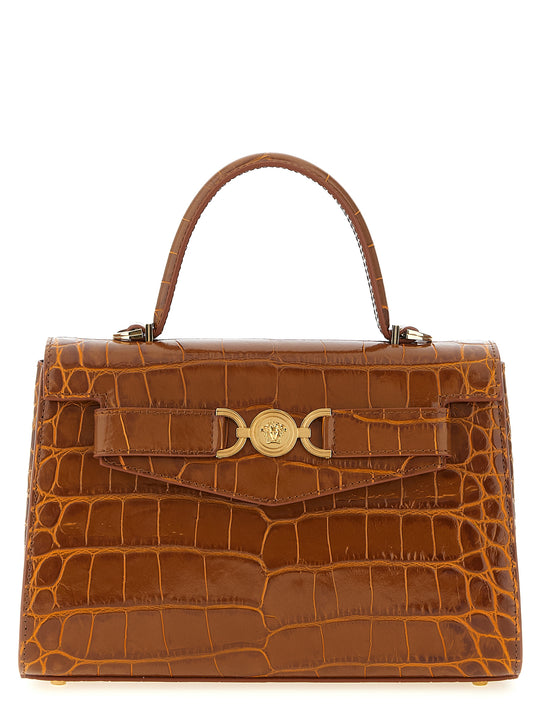 Medusa Hand Bags Brown