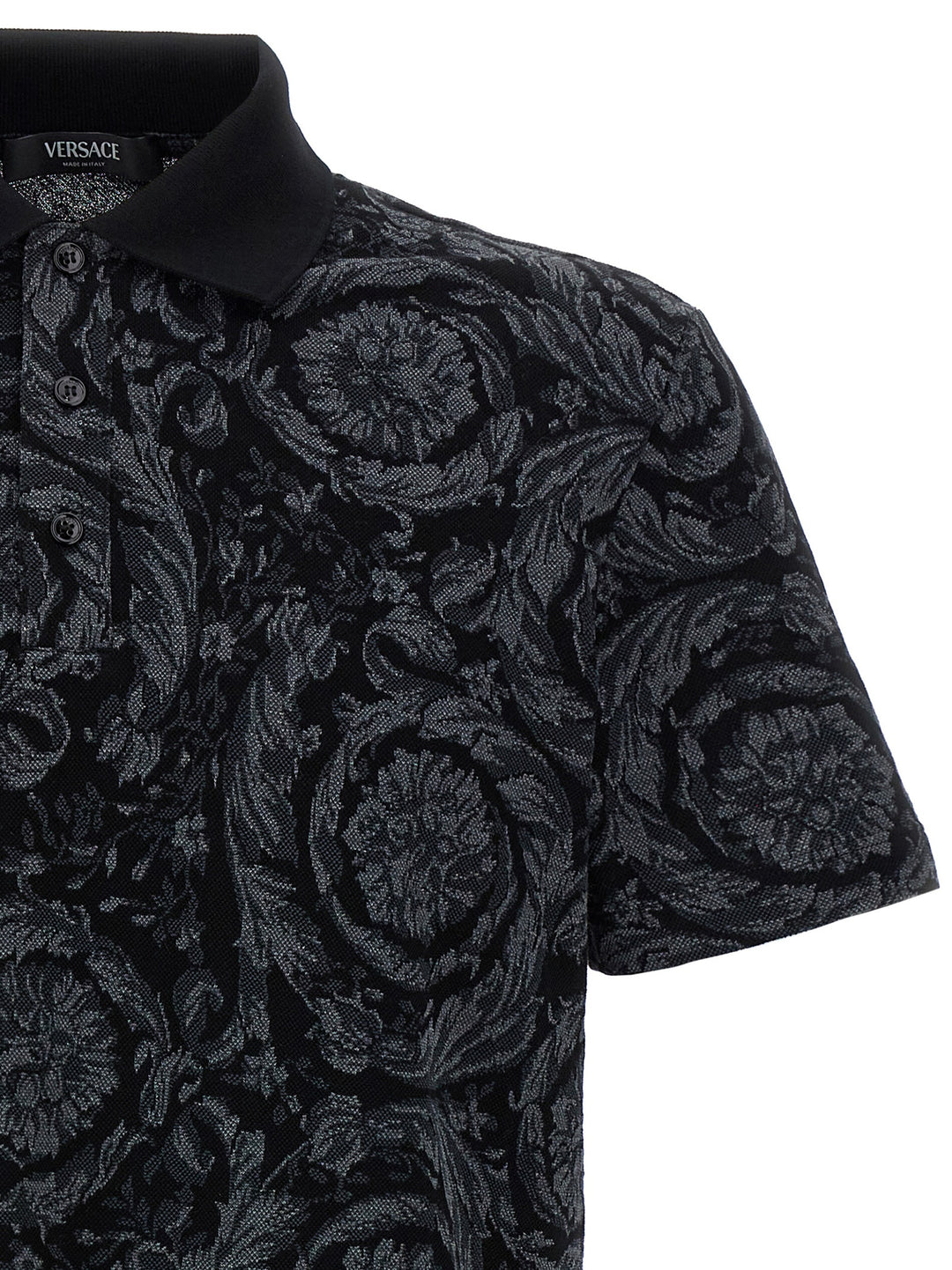 Versace Baroque  Shirt Polo - Multicolor | f095484e5f0e4f3ef13dc25f9a380289b8b11b55