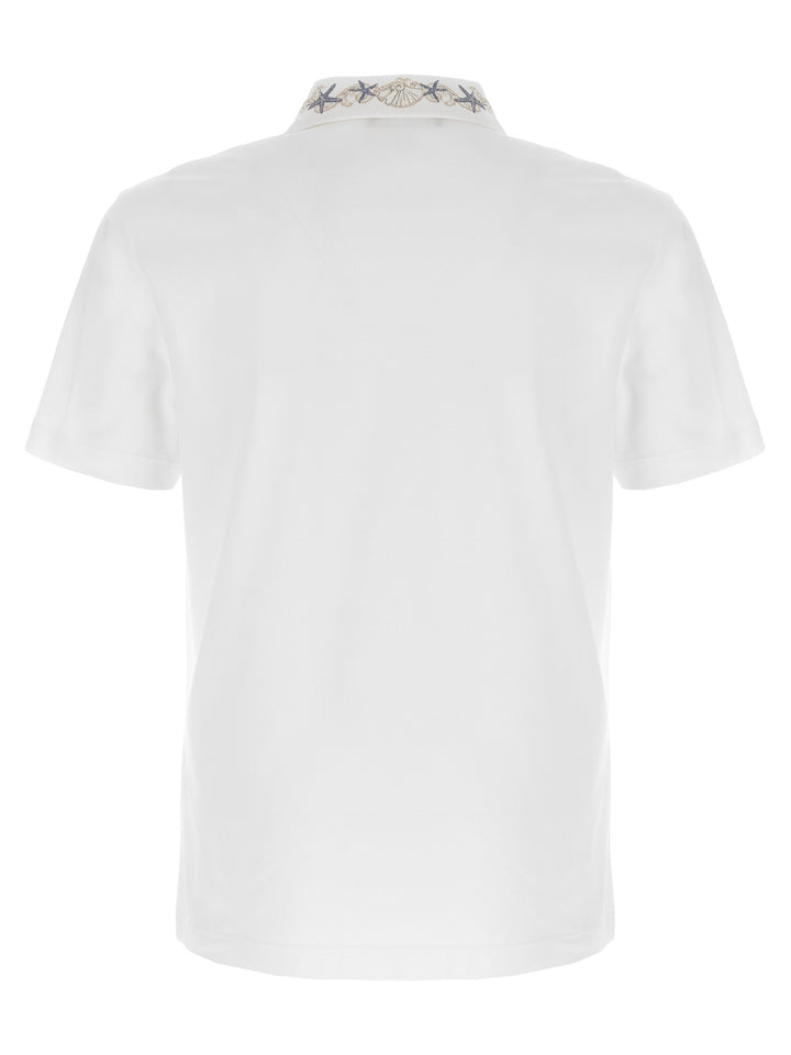 Barocco Sea Polo White