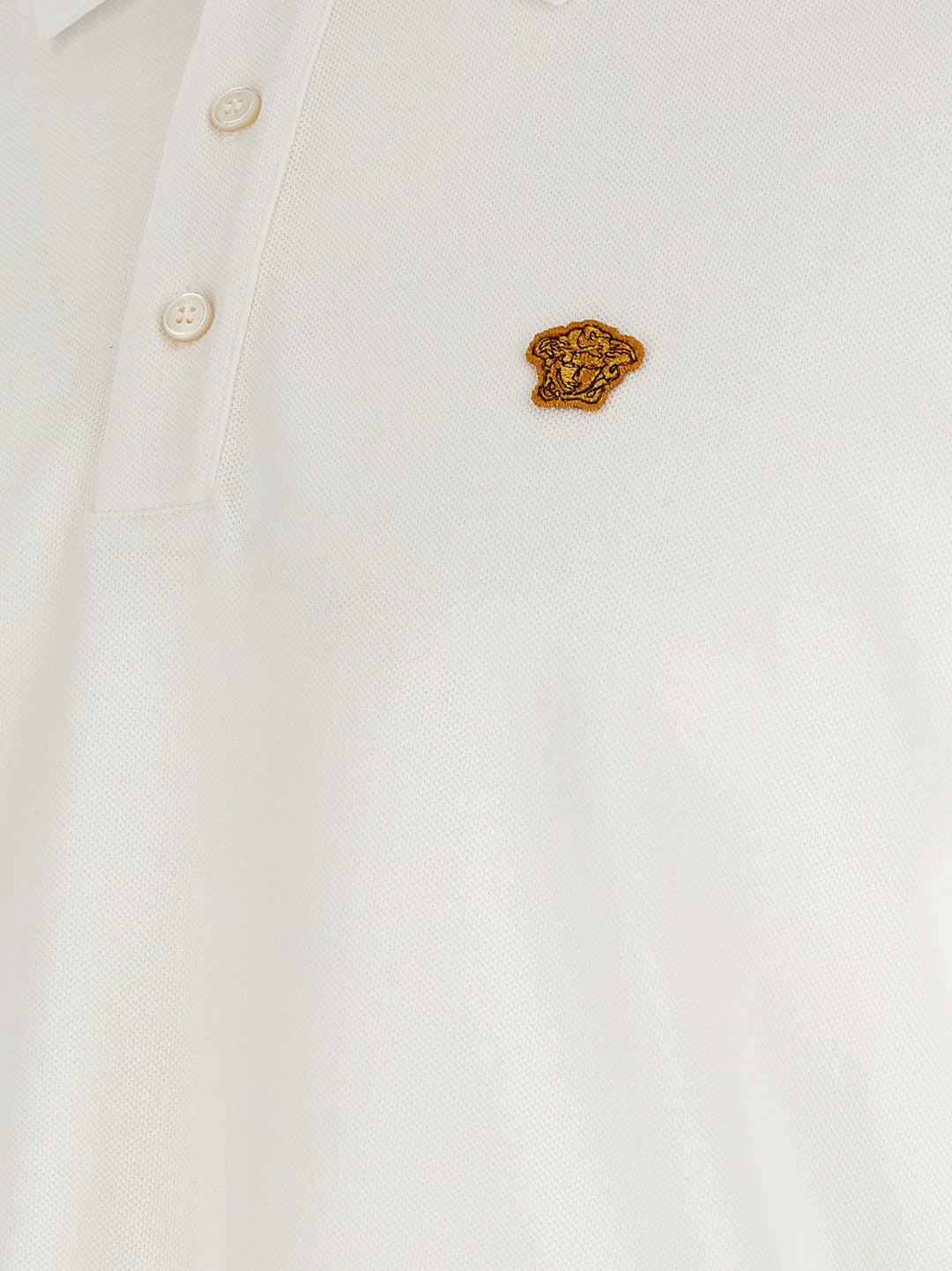 Versace Medusa Polo - White | 3659f891ebb15dd586d654aff009c32e3e710b60