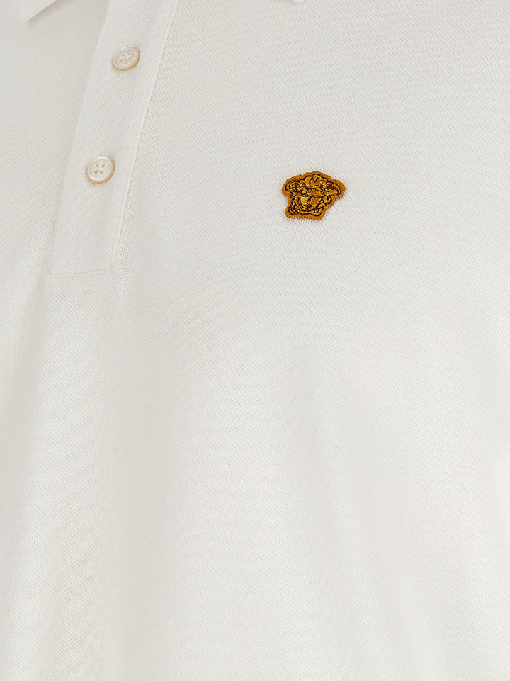 Versace Medusa Polo - White | 3659f891ebb15dd586d654aff009c32e3e710b60