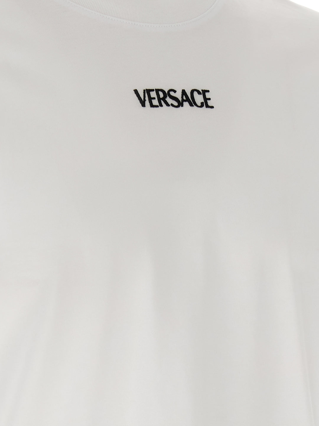 Versace Versace Logo T-shirt - White | f9e71908ae0a55f8ca4fb2baddb9498dfdd7c362