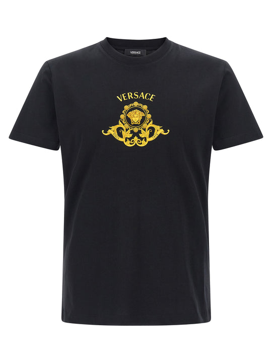 Hall Of Heroes Crest T-Shirt Black