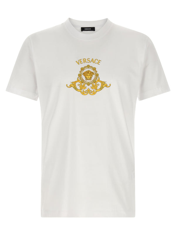 Hall Of Heroes Crest T-Shirt White