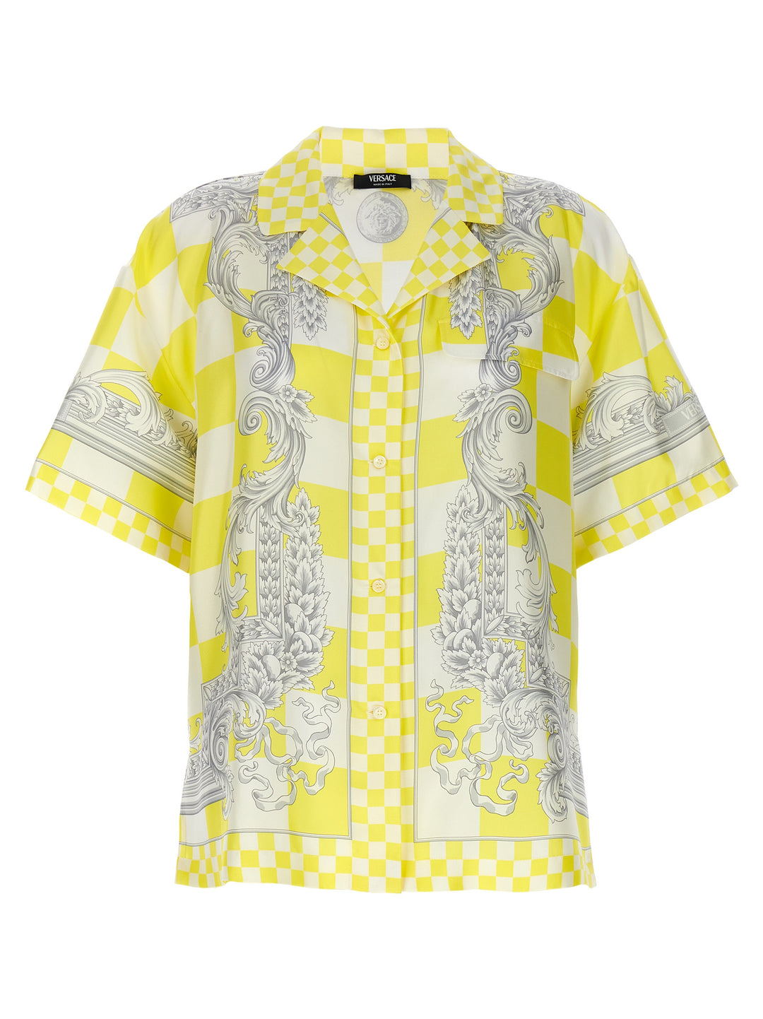 Medusa Contrasto Shirt, Blouse Yellow