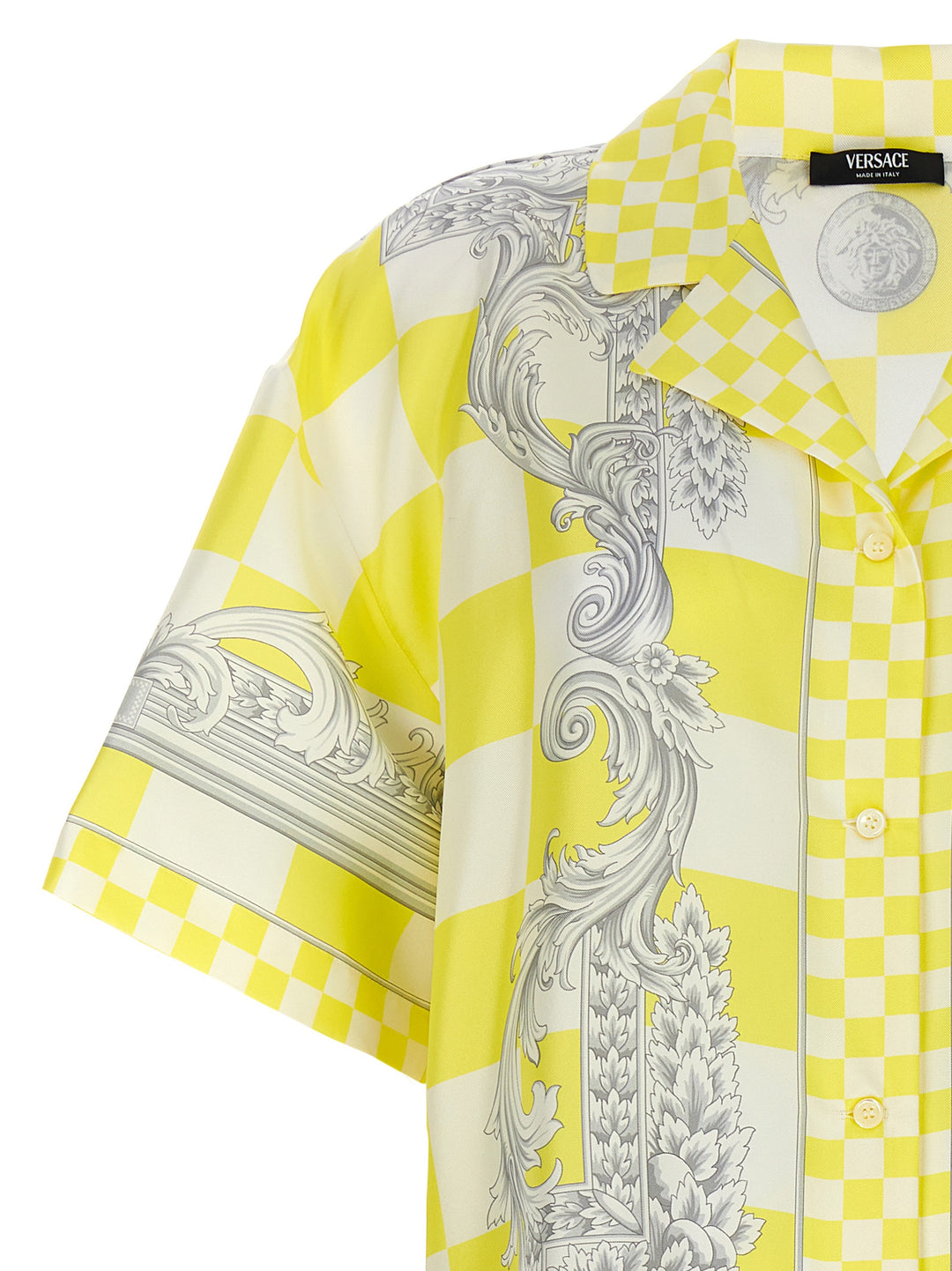 Medusa Contrasto Shirt, Blouse Yellow