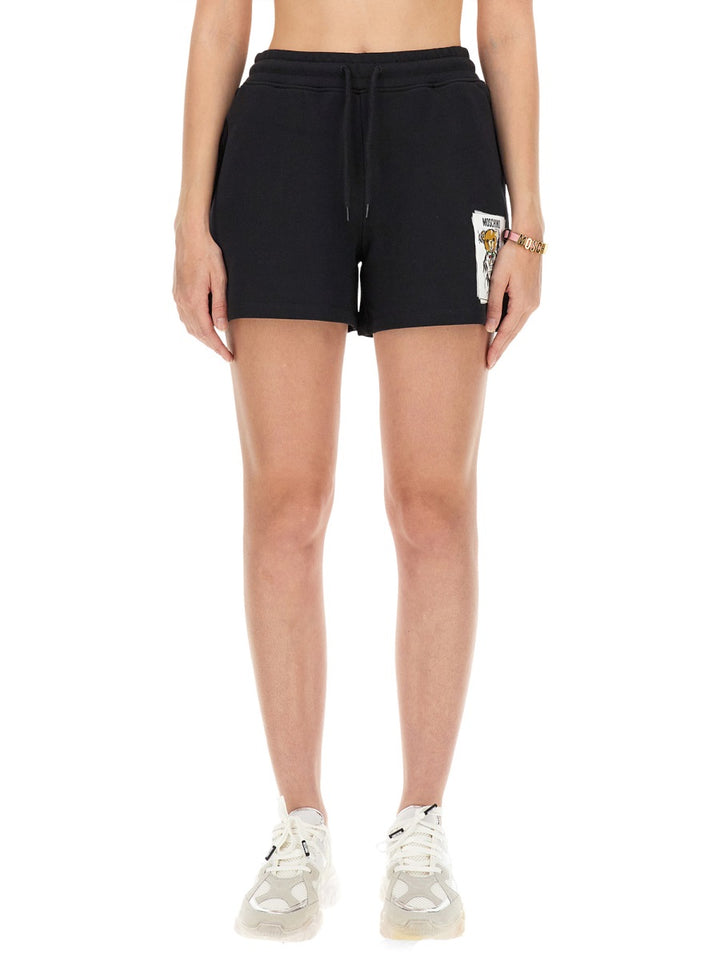 Moschino Shorts - Black | Wanan Luxury