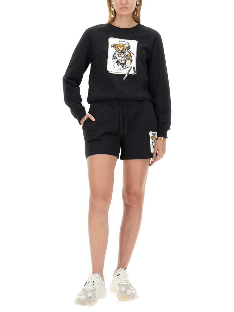 Moschino Shorts - Black | Wanan Luxury