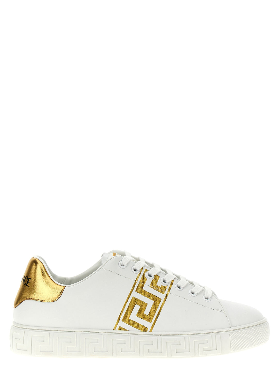 Versace Greca Sneakers - Gold | 4cd69f68c16b487b441bead68a0c8c8564d4d0bf