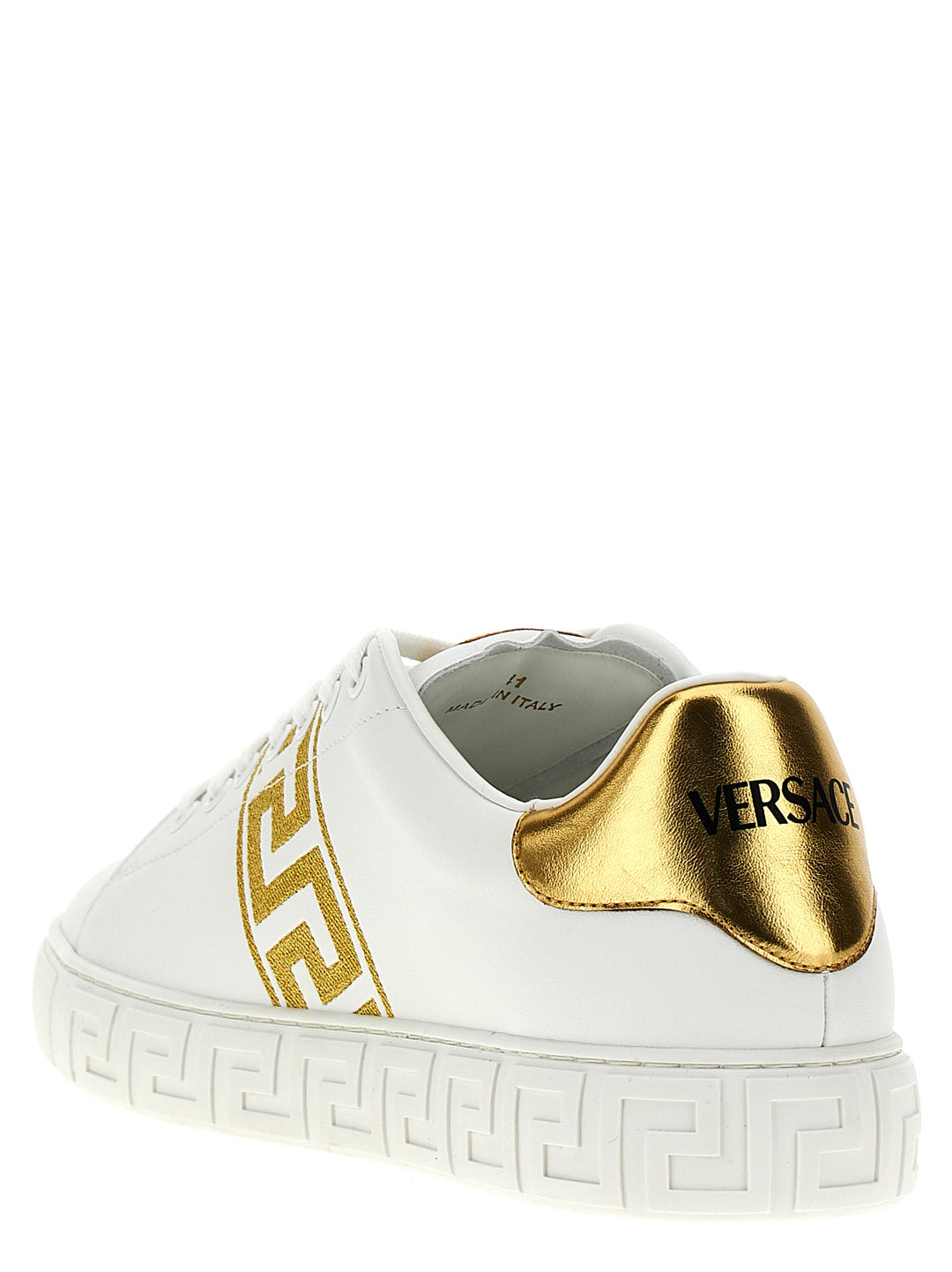 Versace Greca Sneakers - Gold | 93c05f5845a095fee20afa86cacb2a69f5ec52c0