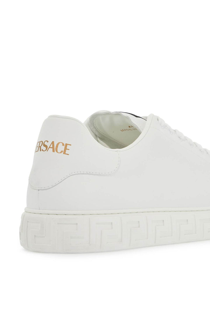 Sneakers Greca In Ecopelle