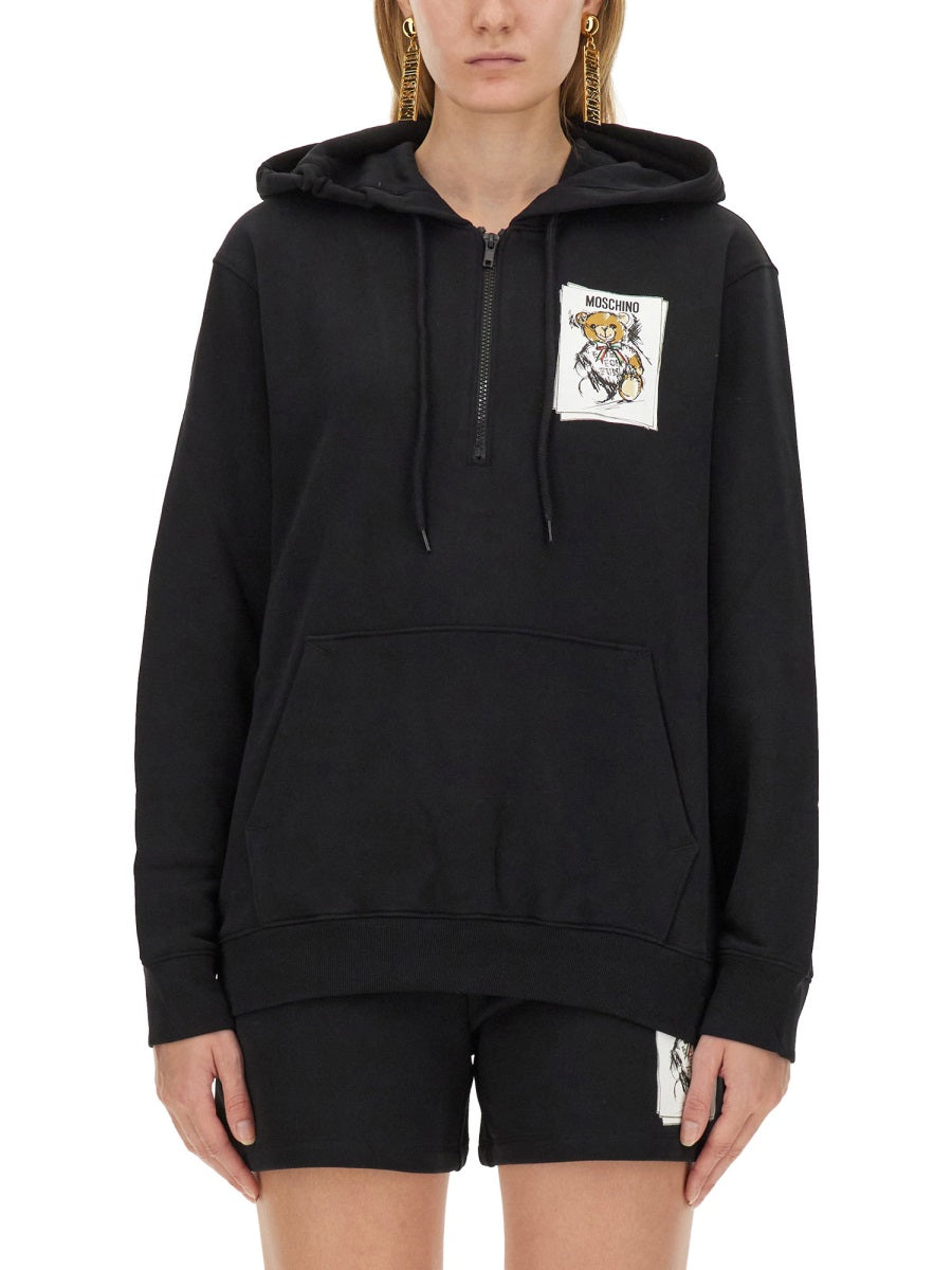Moschino Sweatshirts - Black | Wanan Luxury