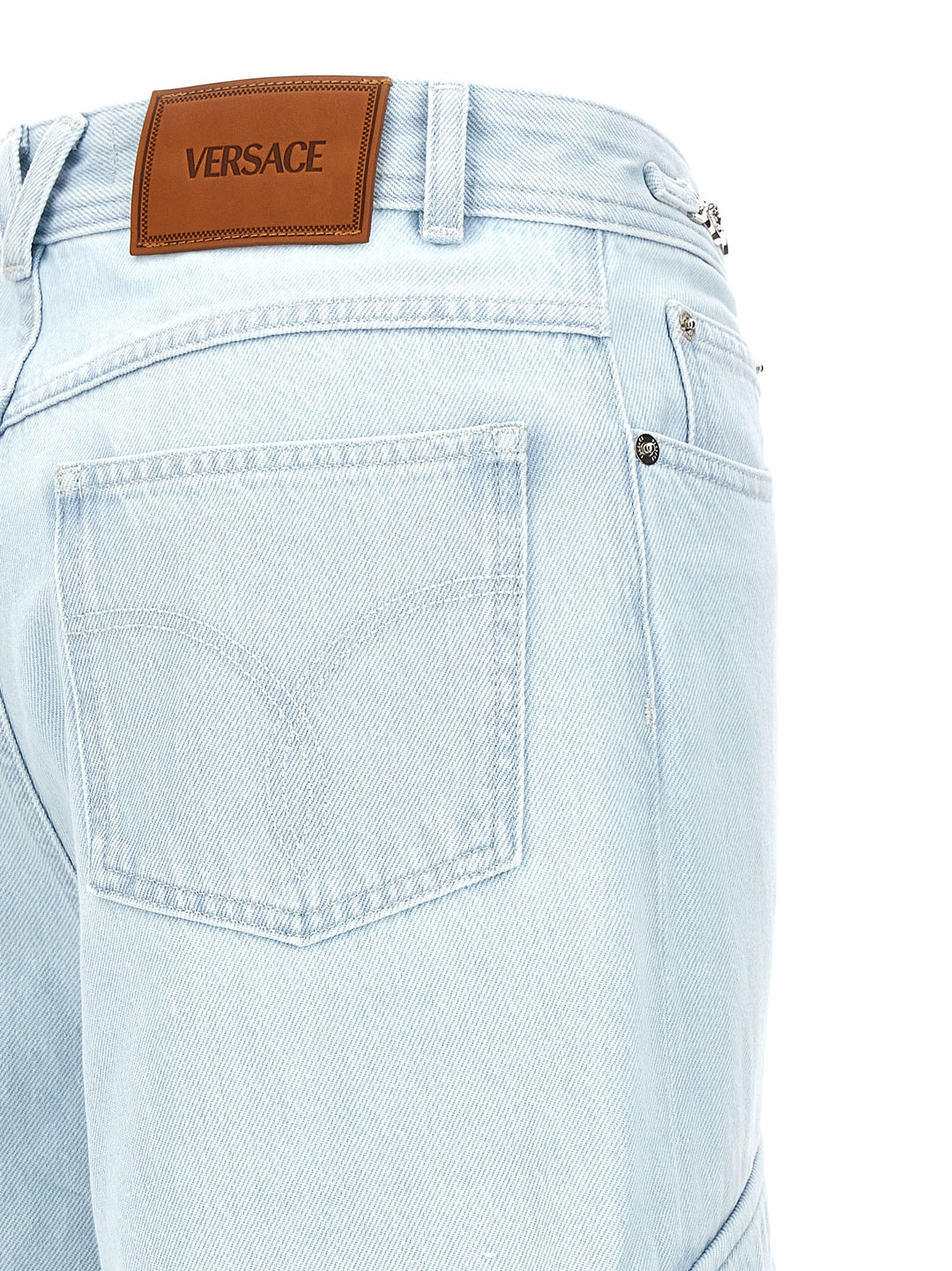 Cargo Jeans Light Blue