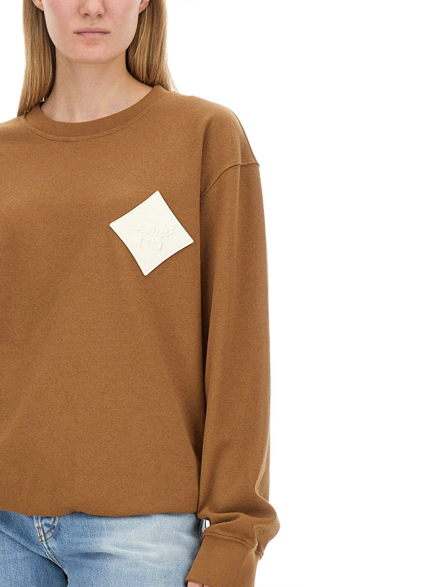 MCM Sweatshirts - Brown | Wanan Luxury