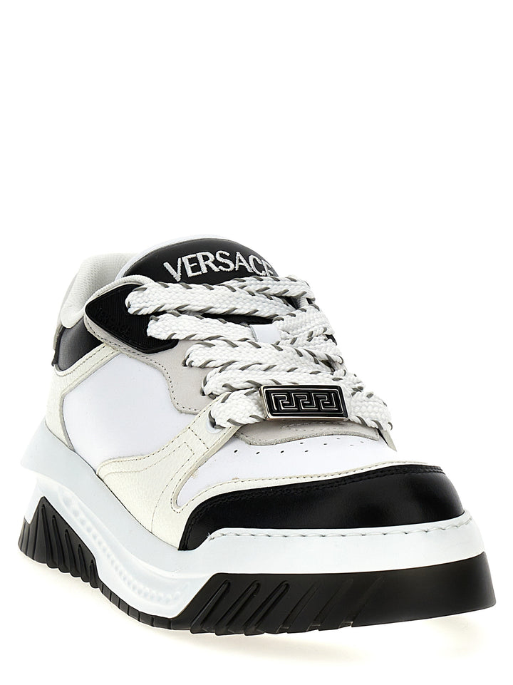 Versace Odissea Sneakers - White/Black | 0ad1b66a9cbbcd3e4534ddbd459e20381f0073e9