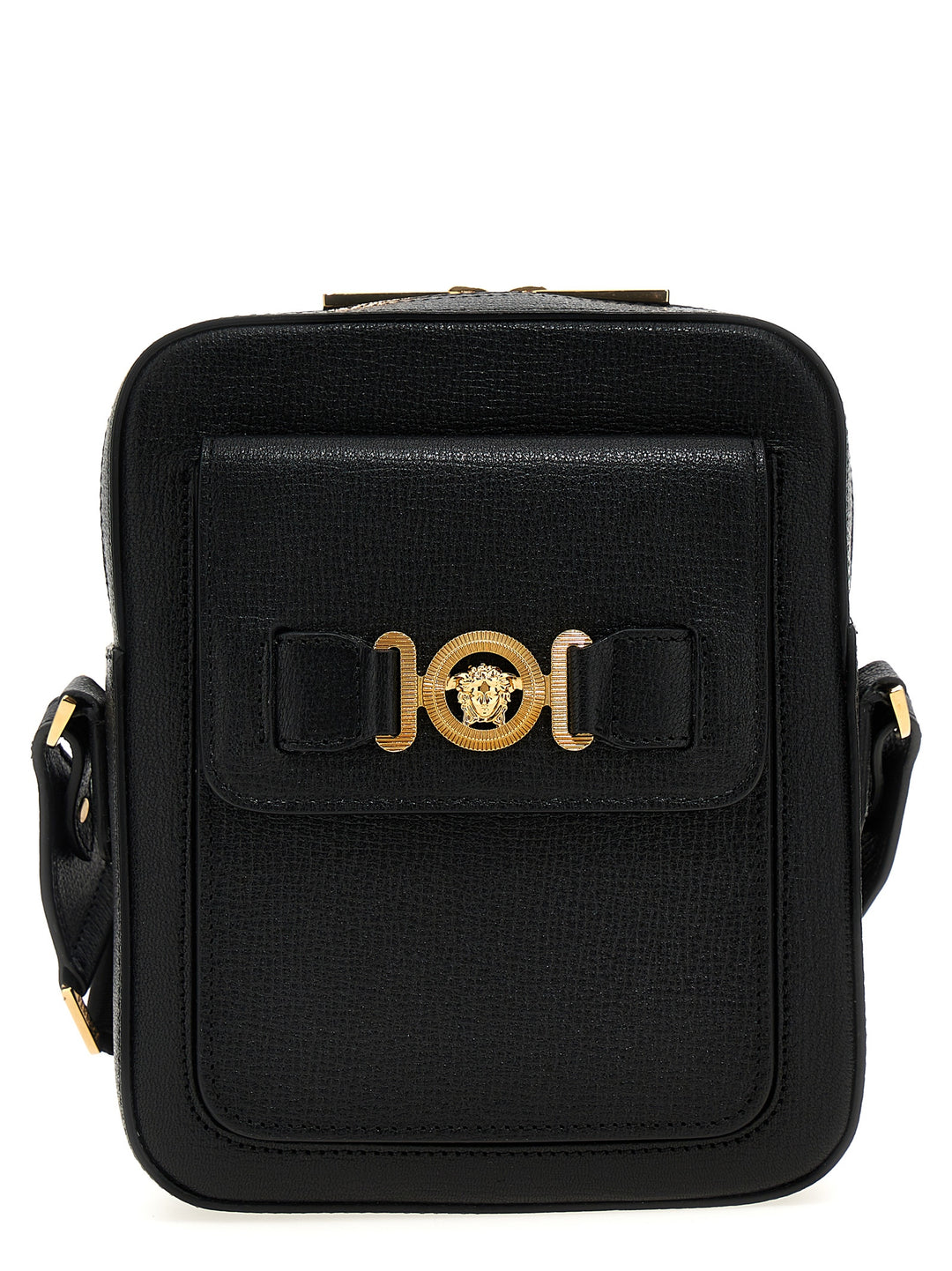 Medusa Biggie Crossbody Bags Black