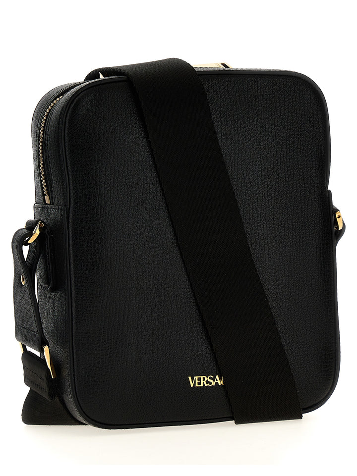 Medusa Biggie Crossbody Bags Black