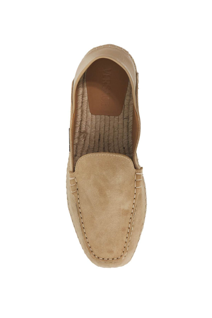 Espadrillas Stile Mocassino In Suede