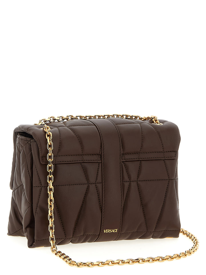 Versace Kleio Shoulder Bags - Brown | 82296e89eefea9ceeac7dc6b167383d5d99668d3