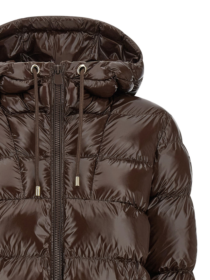Pinko Eleodoro Puffer Jackets - Brown | fc622f65140bef809a9b165865af0e5c6b01373a