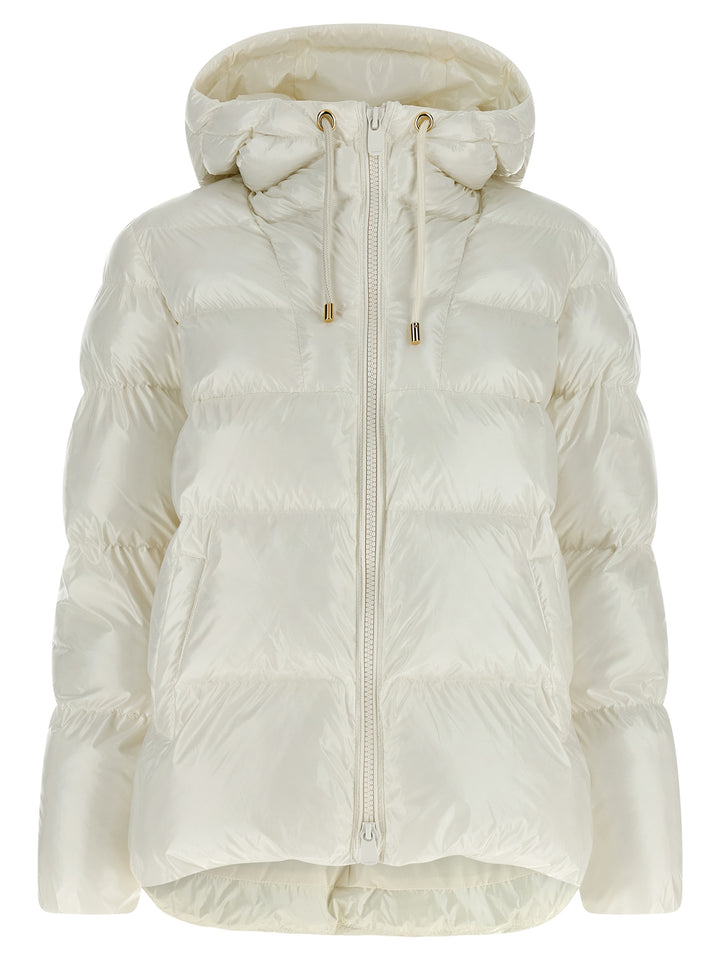 Pinko Eleodoro Puffer Jackets - White | 4d4d4affb171eea0737329449b664808a09d18f1