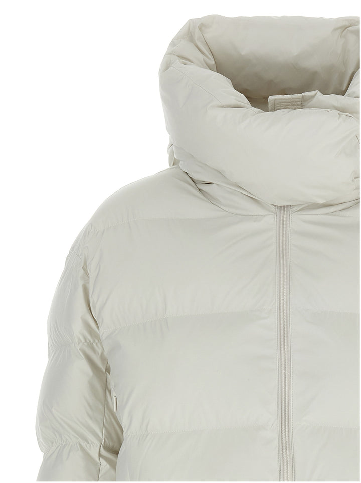 Pinko Giza Puffer Jackets - White | 7674380511136a52e2bee59d30415414e977d99e