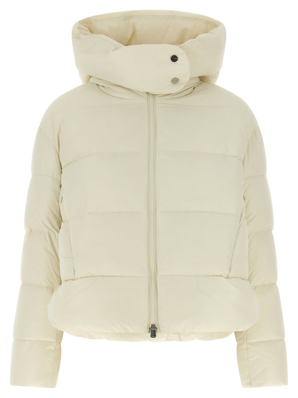 Love Birds Puffer Jackets Beige