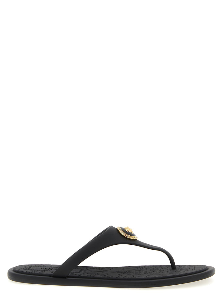 Versace Alia Sandals - Black | b8cbfeaeb7ca4a03320c4d545f0529ef67f0033e