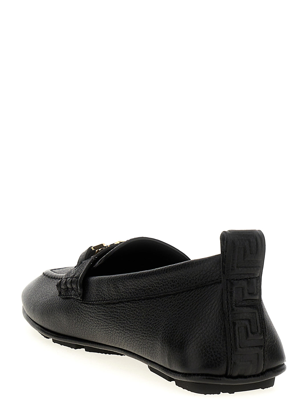 Versace Villa Driver Loafers - Black | 997028c13f802c3eb036f6338ecdc56e7046decf