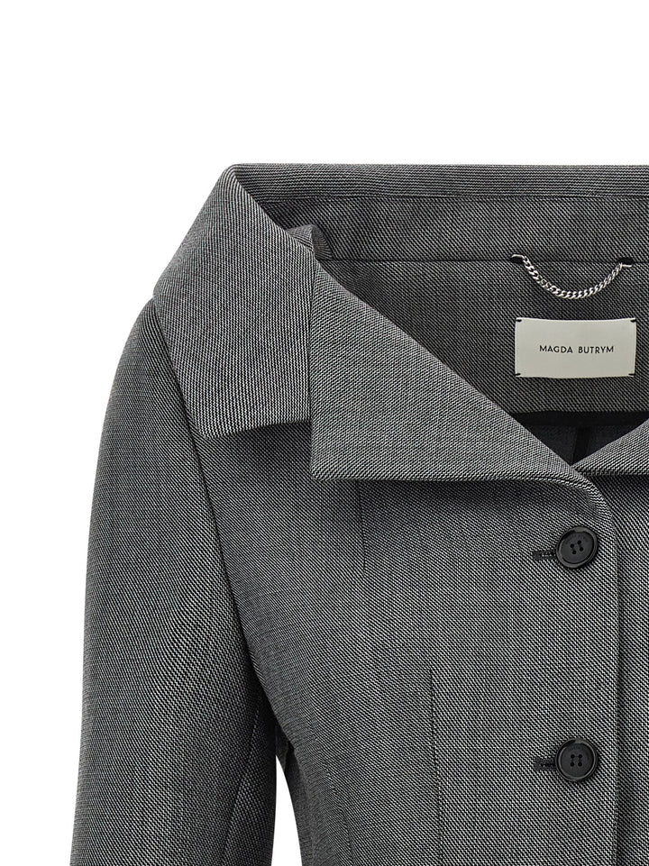Magda Butrym 02 BlazerS - Gray | dfe877aff546f2ff8c70e4a92631e389083036c9