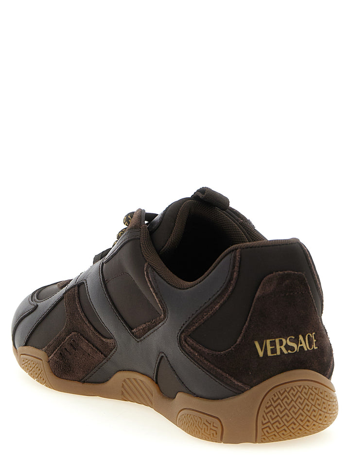 Versace Galaxia Sneakers - Brown | b69c5b88fc54405fe4595dbea150894d13b3cd43
