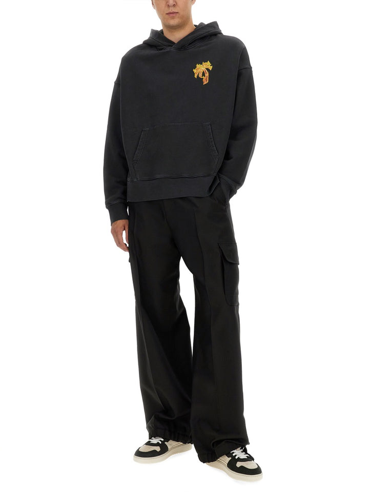 Palm Angels Sweatshirts - Black | Wanan Luxury