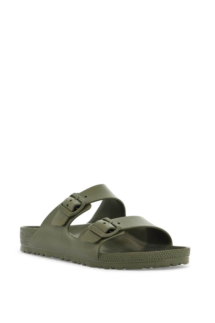 Khaki Synthetic Arizona Eva Slippers With Two Straps