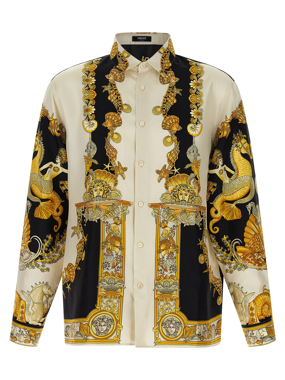 Versace Coral Theatre Shirt and Blouse - Multicolor | cd7482fa5f7a8d629305853b2f667f0ffbbd4ae1